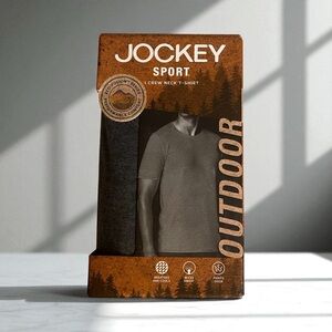 Jockey Sport Performance T-Shirt in Gray